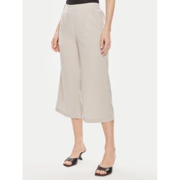 Vero Moda Culotte nadrág Coco 10289453 Ekru Loose Fit