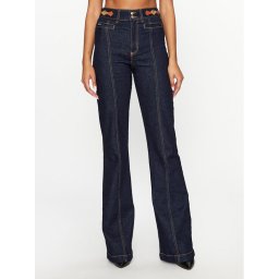 Just Cavalli Farmer 75PAB5FB Kék Flare Fit
