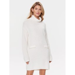 Liu Jo Kötött ruha MF3076 MA51I Fehér Relaxed Fit