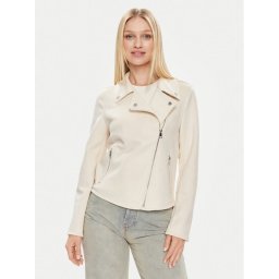 s.Oliver Műbőr dzseki 2141140 Ekru Regular Fit
