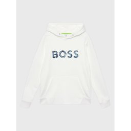 Boss Pulóver J25O46 S Fehér Regular Fit