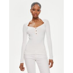 Morgan Sweater 241-MDELF Fehér Slim Fit
