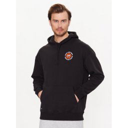 Puma Pulóver Downtown Graphic 539182 Fekete Relaxed Fit