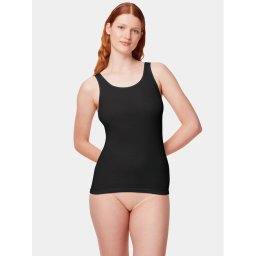 Triumph Felső Katia Basics_01 Shirt 02 X 10217969 Fekete Slim Fit