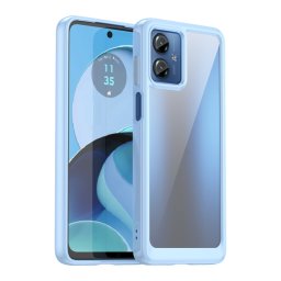 CRYSTAL Motorola Moto G14 kék védőburkolat