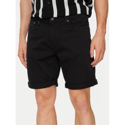 Jack&Jones Szövet rövidnadrág Blaine 12248681 Fekete Regular Fit