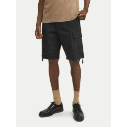 Jack&Jones Szövet rövidnadrág Barkley 12248685 Fekete Regular Fit