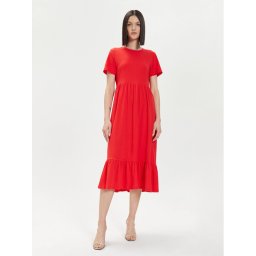ONLY Hétköznapi ruha May 15252525 Piros Regular Fit