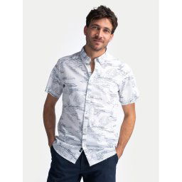 Petrol Industries Ing M-1040-SIS419 Fehér Slim Fit