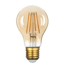 Optonica dimmelhető filament E27 A60 LED izzó 8W 810lm 2700K meleg fehér arany üveg 1324