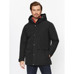 Jack&Jones Télikabát 12236015 Fekete Regular Fit