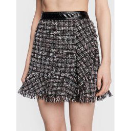 MAX&Co. Miniszoknya Limonite 71010323 Fekete Regular Fit