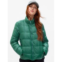 Gap Pehelykabát 724309-04 Zöld Regular Fit