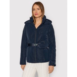 Guess Pehelykabát Bella W1BL13 WE4D2 Sötétkék Slim Fit