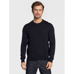 Boss Sweater Botto-L 50476364 Sötétkék Regular Fit