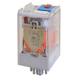 Ipari teljesítmény relé 110V DC / 2×CO (10A, 230V AC / 28V DC)