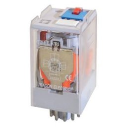 Ipari teljesítmény relé 24V AC / 3×CO (10A, 230V AC / 28V DC)