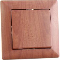 VISAGE Egypólusu kapcsoló IP20 Wenge