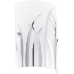 Fali lámpa fehér/króm 1x60W Rivato EGLO92742