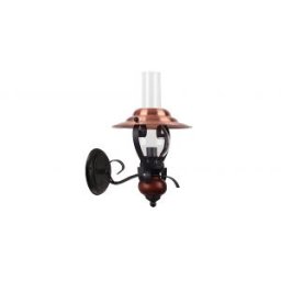 Falikar ENNA 1x40 W Bronz, Fekete, Dió