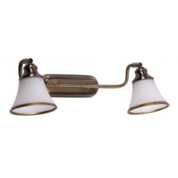Falikar GRANDO 2x40 W Fehér, Bronz