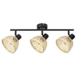 RATTAN Spot mennyezeti lámpa E14 3x15W d:135mm