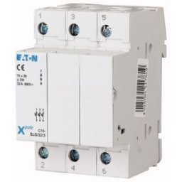 Biztosítós szakaszoló, 10x38 bizt.-hoz, villogó f. C10-SLS/32/3-L