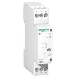 ACTI9 iCT+20A kézi vezérlésű kontraktor, 1P+N, Uc 230VAC A9C15031