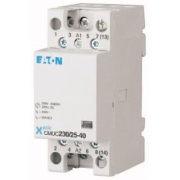 installációs kontaktor, 3z+1ny, 25A, 230V AC/DC CMUC230/25-31