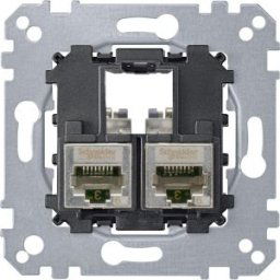 MERTEN 2xRJ45 Cat5e STP aljzat MTN4575-0012 - Schneider Electric