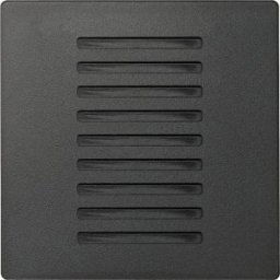 Merten-KNX falimodul szobai hőmérséklet szabályozó, SystemM, antracit MTN6221-0414
