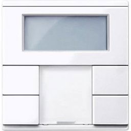 Merten-KNX 2-es multifunkciós falimodul hőmérséklet szabályozóval, SystemM, polár fehér MTN6212-0319