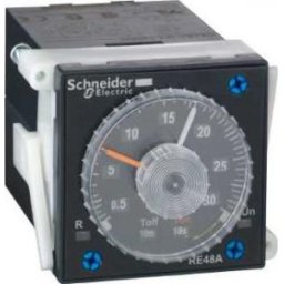 Zelio Time 48x48mm panelre szerelhető multifunkciós időrelé, 1+1 CO, 5A, 24-240VAC/DC 8 tűs