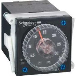 Zelio Time 48x48mm panelre szerelhető multifunkciós időrelé, 2 CO, 5A, 24-240VAC/DC 11 tűs