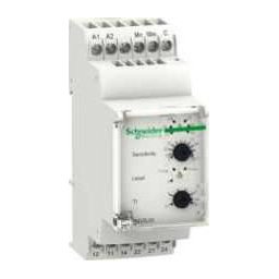 Zelio Control folyadékszint-figyelő relé, rezisztív érzékelőhöz, 2CO, 5A, 24…240VAC/DC