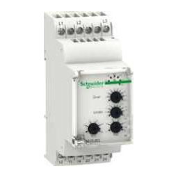 Zelio Control háromfázisú feszültségfigyelő relé, 3f, 1+1CO, 5A, 220…480VAC