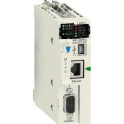 Modicon M340 processzor, L2, CANopen, Modbus TCP/IP / Ethernet IP