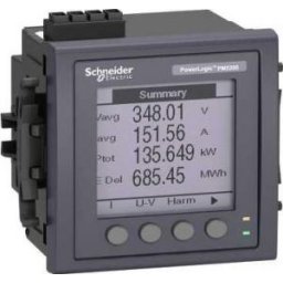 PM5310 Teljesítménymérő, RS 485 (Modbus), memória, 2DI / 2DO, riasztások, 100-415 V AC