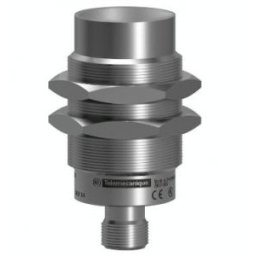 Induktív közelítésérzékelő d = 30 mm, menetes: M30 x 1, 12-24 VDC, Sn = 40mm, NO, PNP, csatlakozás: M12