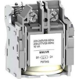 MN 220–240 V 50/60 Hz 208–277 V 60 Hz nullfeszültség kioldó NSX100–630 LV429407