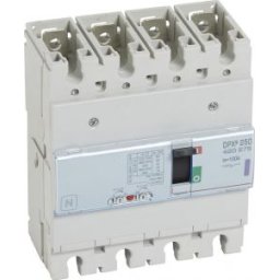 Dpx3 250 100A 4P Termikus Mágneses 50Ka Kompakt Megszakító 420275