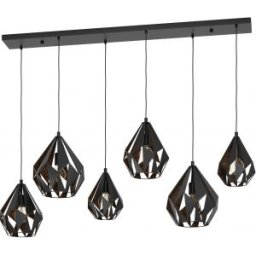 CARLTON 1 Többágú függeszték E27 6x40W