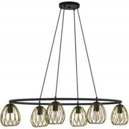 JAZMINIA 1 Többágú függeszték E27 6x40W