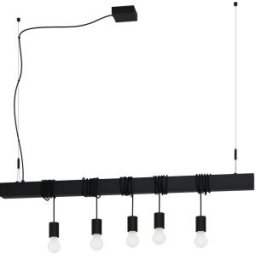 TOWNSHEND-B Többágú függeszték E27 5x40W