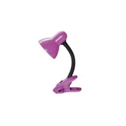 Csiptetős lámpa DENNIS 1x40 W Fekete, Pink