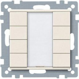 Merten-KNX 4-es nyomógomb , SystemM, krém MTN617444