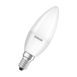 Ledes gyertya izzó LED VALUE CLASIC B 5W E14 Hideg fehér 4052899971066
