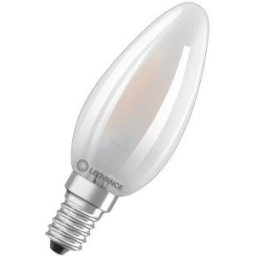 LED gyertya izzó E14 Meleg Fehér 2700K 4W 470lm LED CLASSIC B P Nem Szabályozható