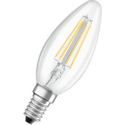 LED gyertya izzó E14 Meleg Fehér 2700K 4W 470lm LED CLASSIC B V Nem Szabályozható