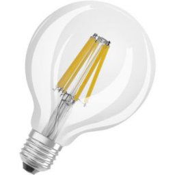 LED izzó E27 Hideg fehér 4000K 11W 1521lm LED CLASSIC GLOBE DIM CRI90 S Szabályozható